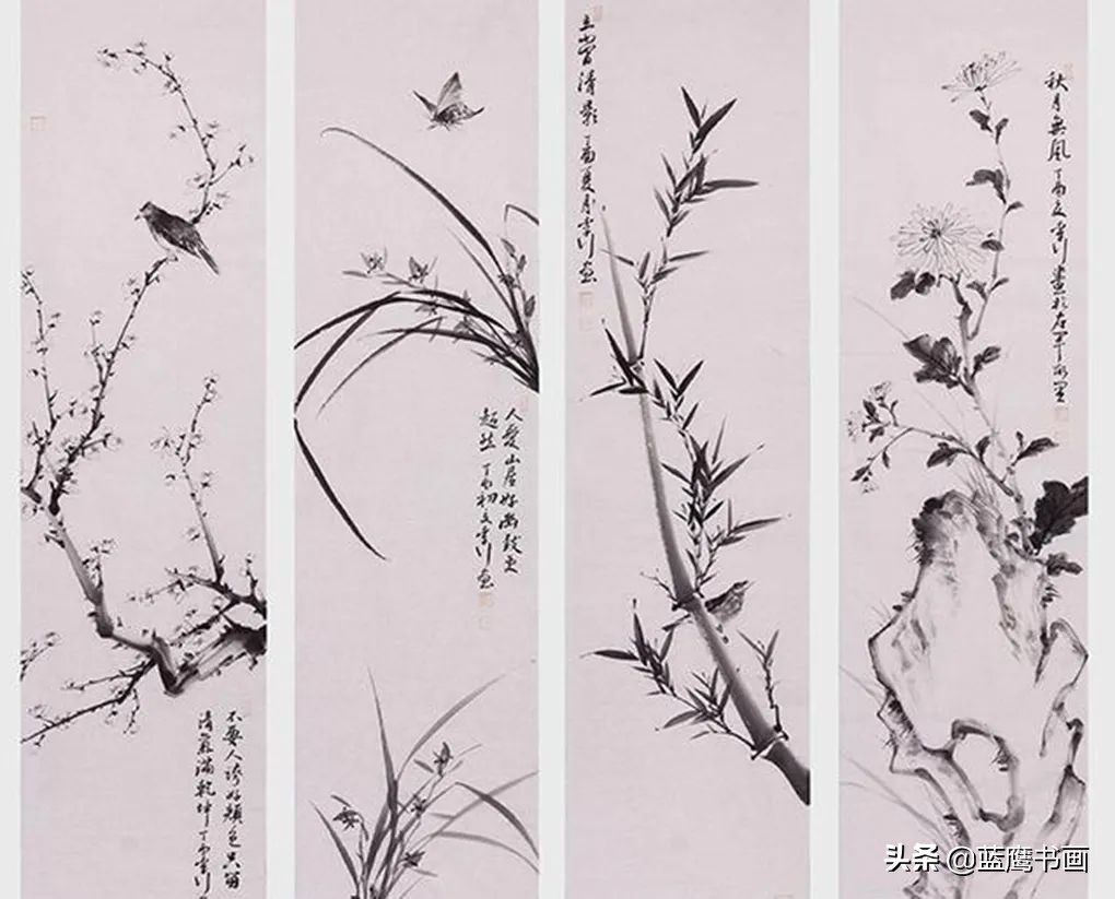 梅兰竹菊四君子各有各的潇洒,花中四君子梅兰竹菊对应的品质