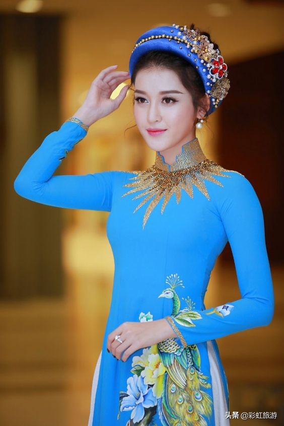 越南文化中国服饰,越南传统文化服饰