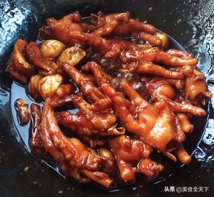 卤鸡爪很销魂,销魂泡椒鸡爪