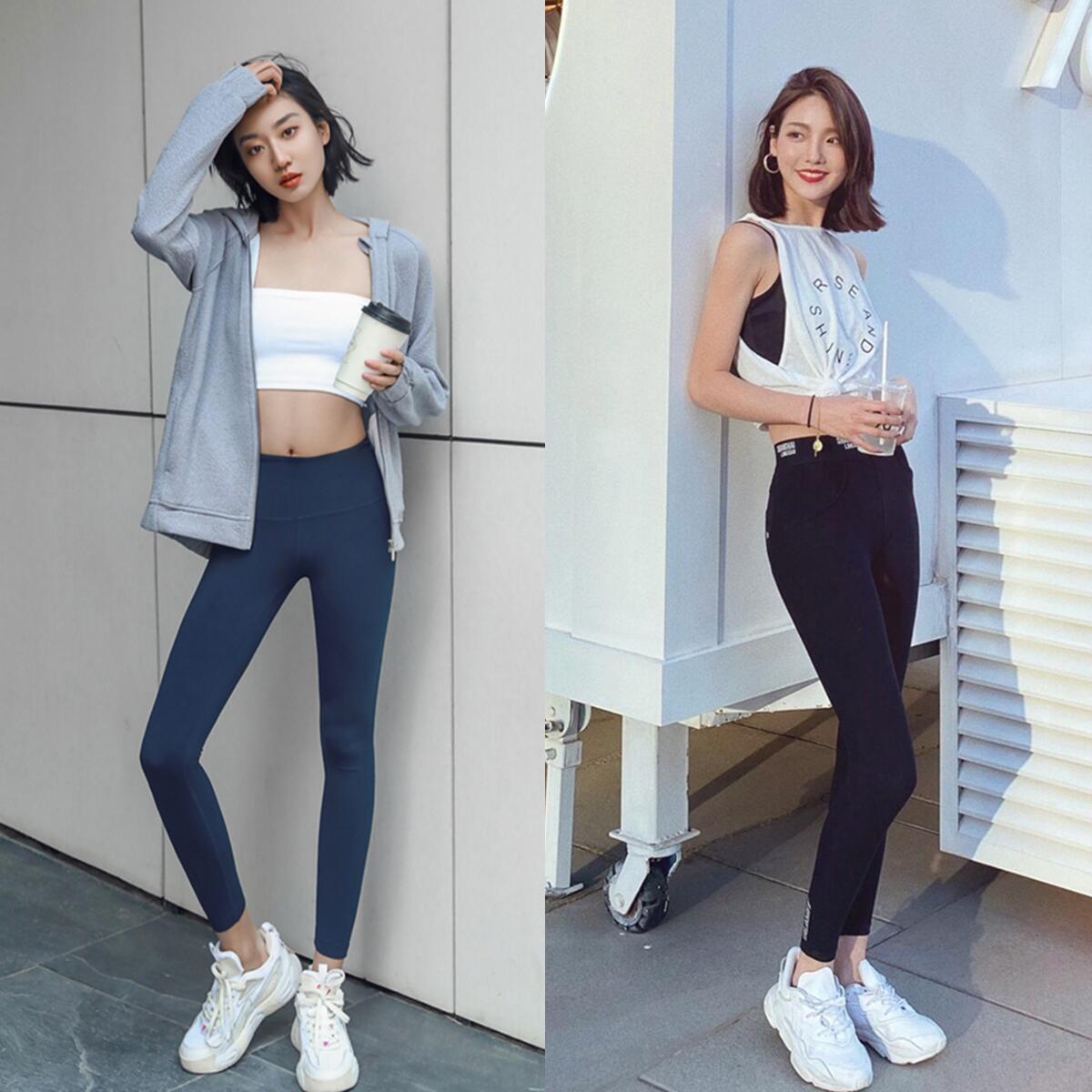 今年最火的形体裤,形体裤高腰提臀