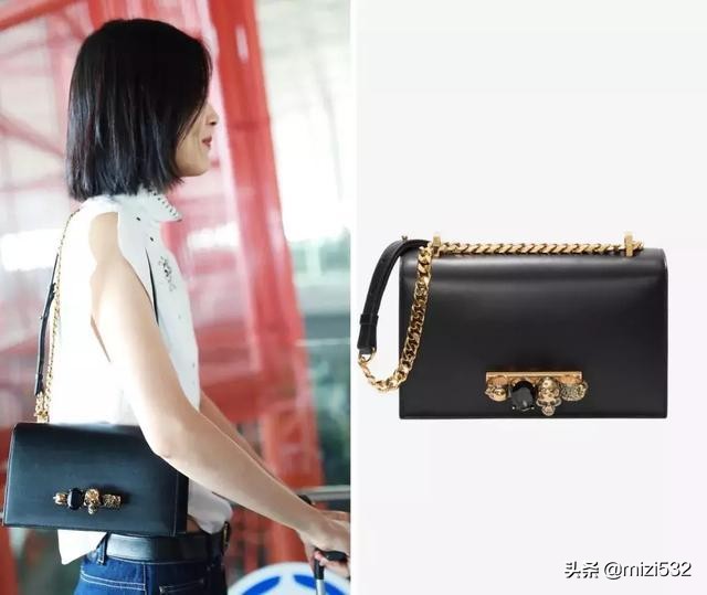 2019明星背的最火的包包,明星背lv包包图片