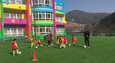 足球启蒙青训完整的训练课,青训日记