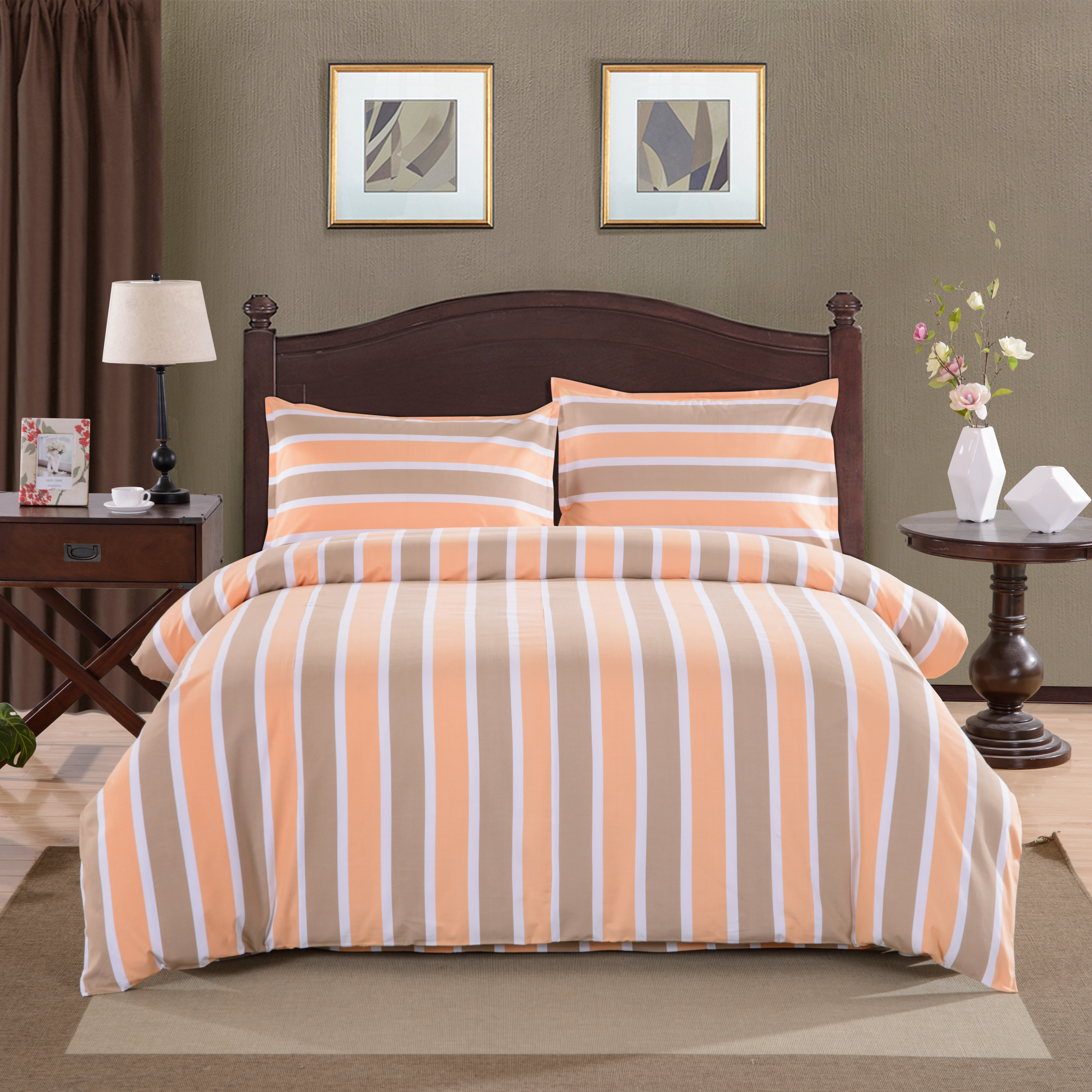 手织老粗布家纺床品,苏绘老粗布