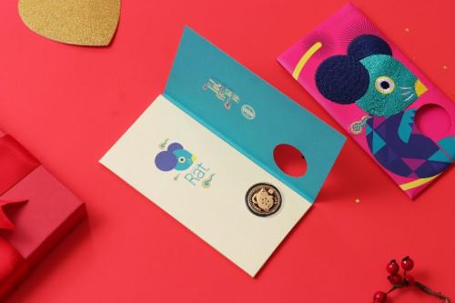 金鼠迎新春贺岁,中国黄金金鼠贺岁