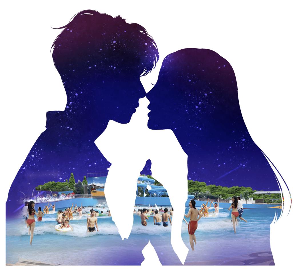 今夕有你丨99元双人票限时抢！免费写真、缘分墙、潮人趴…七夕来狂欢水世界占领你的主场