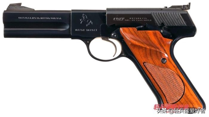 小口径单发装填手枪,世界上第1把全自动的枪