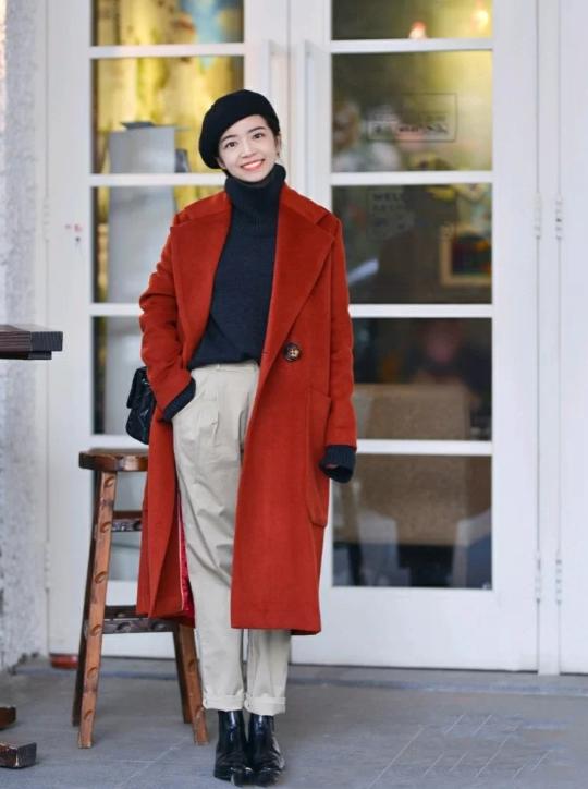 中国红穿搭,衣品好的女人都这样穿