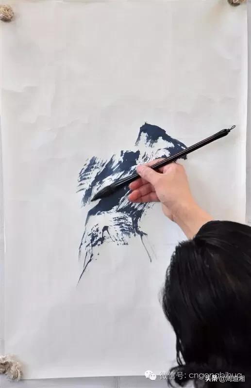 曾刚画山水画上色讲解,如何画山水画教学视频