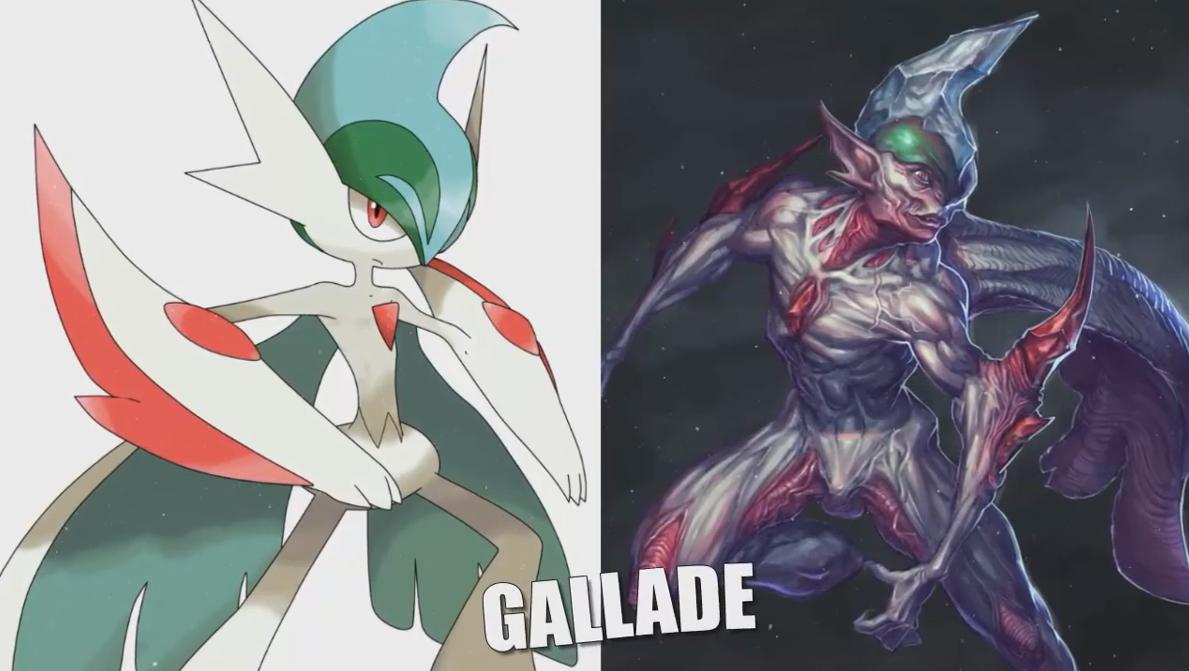 精灵宝可梦怪兽画风，暴鲤龙成凶猛海怪，甲贺忍蛙矫健帅气