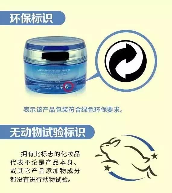 看懂化妆品标志,一分钟教你看懂所有化妆品标志