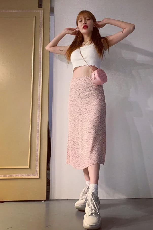 泫雅的腹肌,泫雅腹肌视频