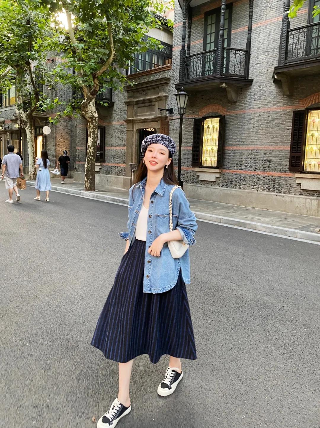 5套秋季穿搭简单时髦又漂亮哟,初秋30-40岁穿搭