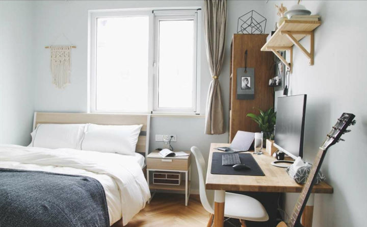 设计师收纳卧室,居家收纳设计师