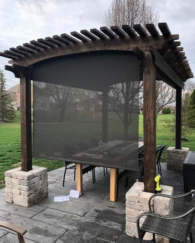 户外伸缩遮阳帘评价,户外遮阳帘什么材料最好