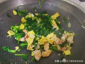 菠菜炒虾仁鸡蛋的做法大全,菠菜虾仁炒鸡蛋怎么做