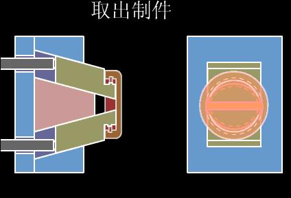 脱模困难的解决方法,斜齿轮模具脱模3d动画图