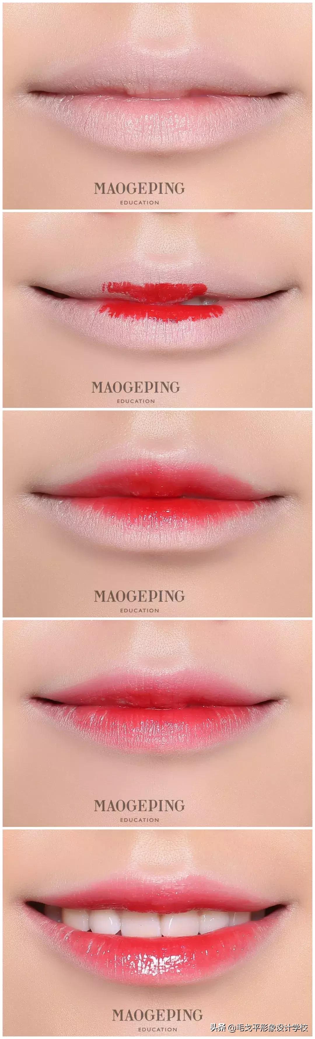 怎么画唇型口红才好看,买了口红不知道怎么涂