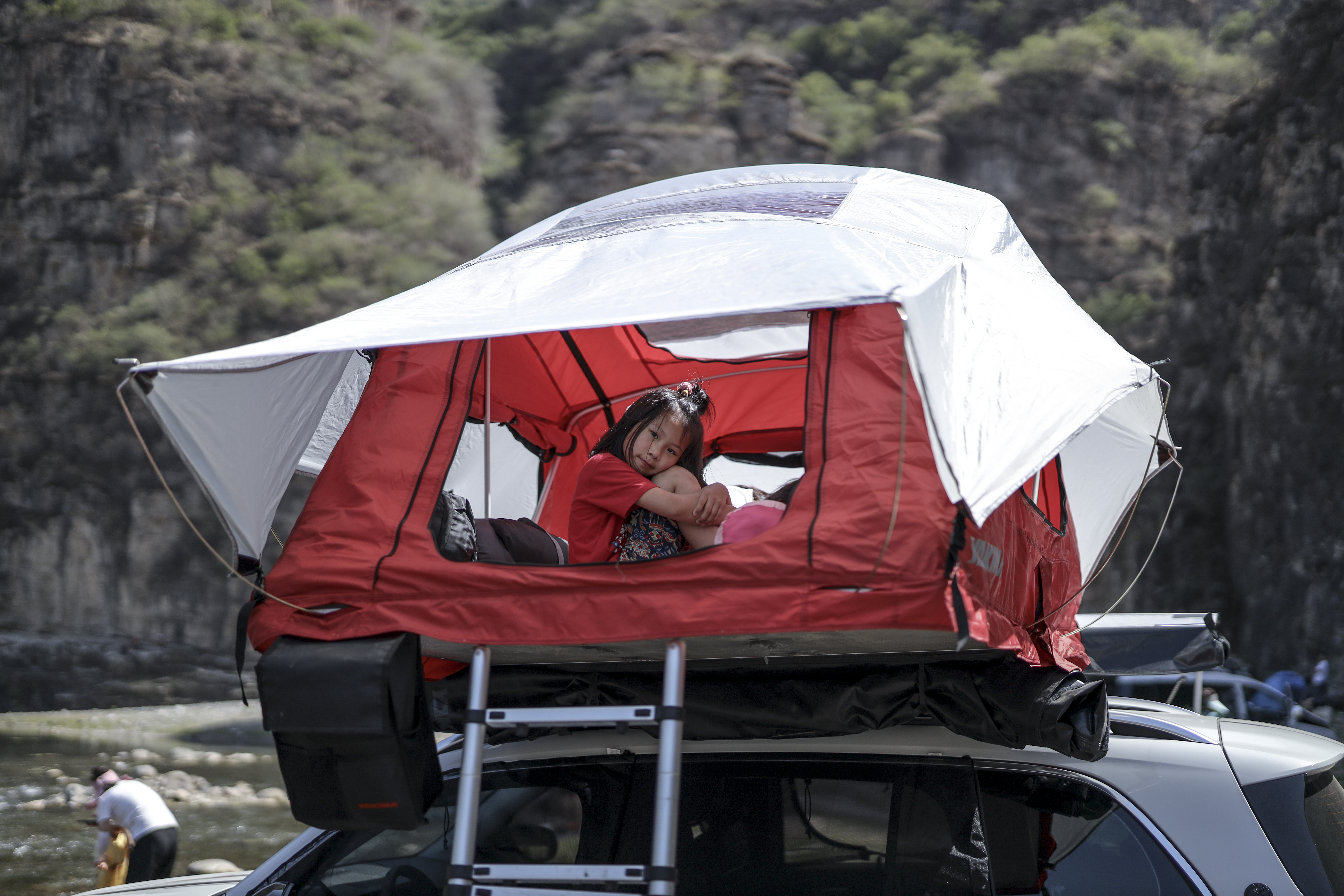 glb旅行改装,奔驰glb露营