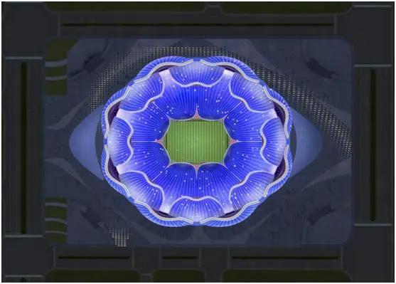 恒大新建10万人足球场,广州恒大新建专业足球场效果图