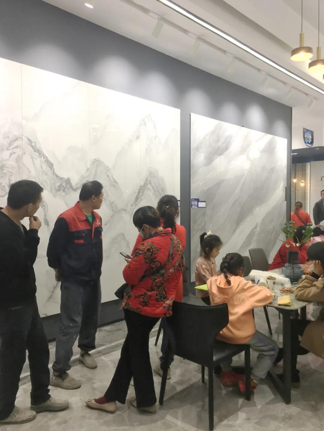 开业|再圈一城，再添一店！祝贺伊莉莎白瓷砖临泉现代馆盛大开业