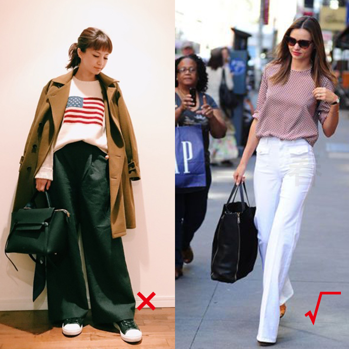 为什么你穿阔腿裤显拖沓,阔腿裤穿上不好看啥原因