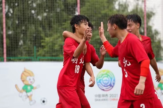 男足18强赛武汉,全运会山东男足u18大胜