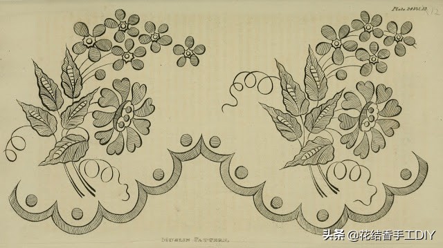 手工刺绣鞋垫花样图案大全图纸,最好看的刺绣图案大全