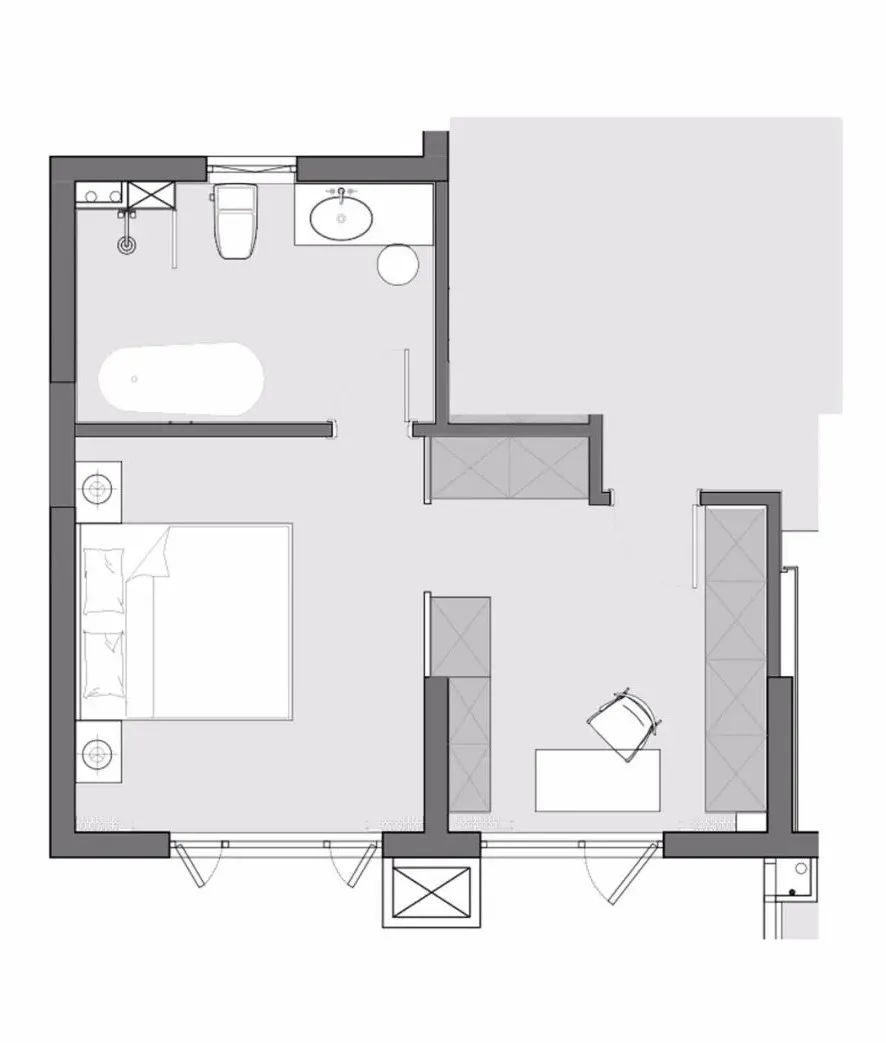 首发丨裹上舒缓奶油色,她的家柔软又高级