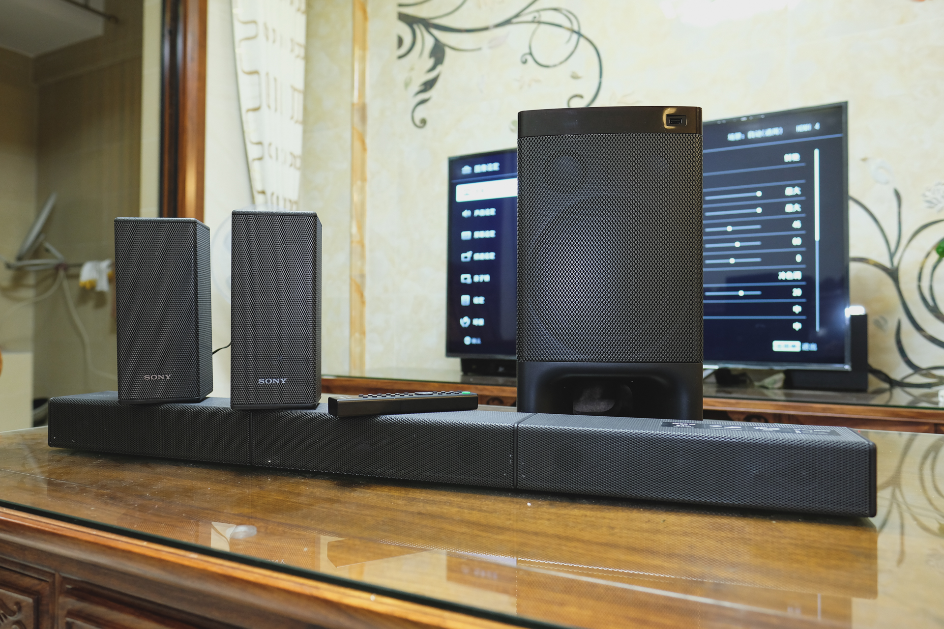 索尼ht-s500rf回音壁怎么调节的,索尼htts5000回音壁测试