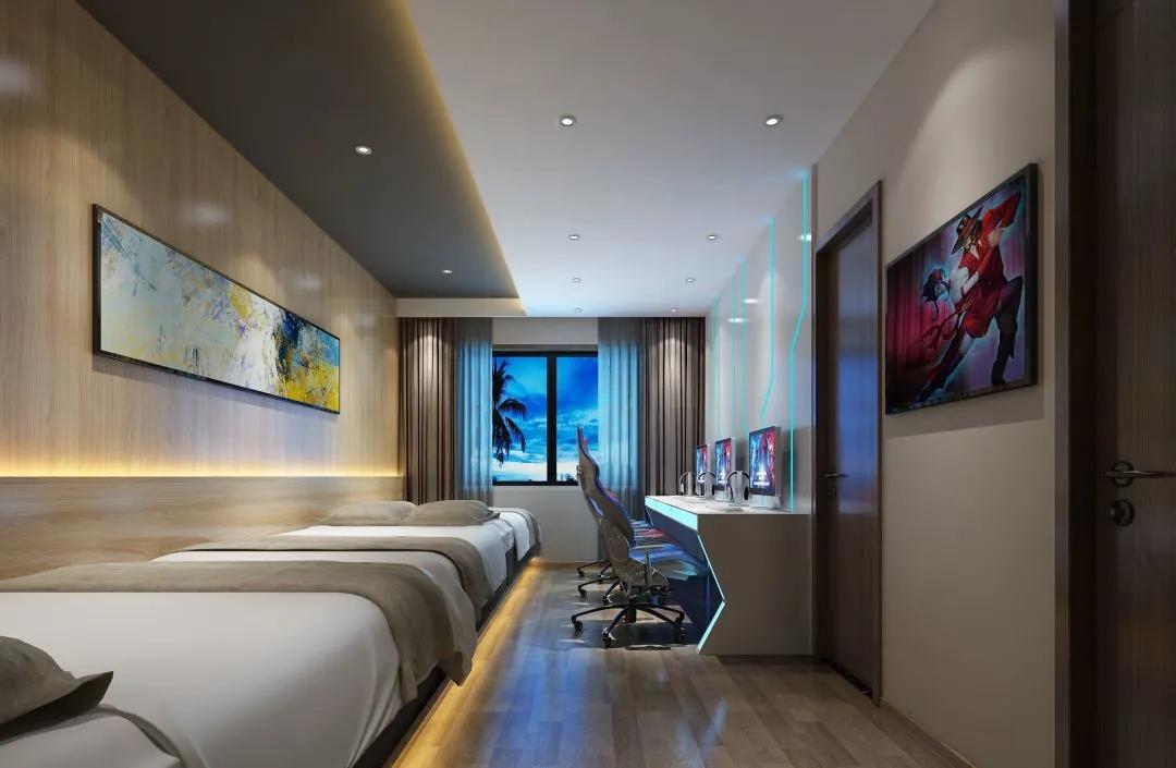 开黑房间设计,房间怎么设计不占空间