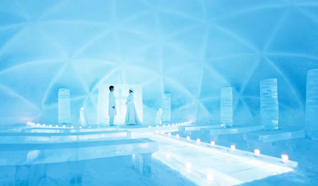 一场温暖而浪漫的婚礼,一场冬天里的婚礼