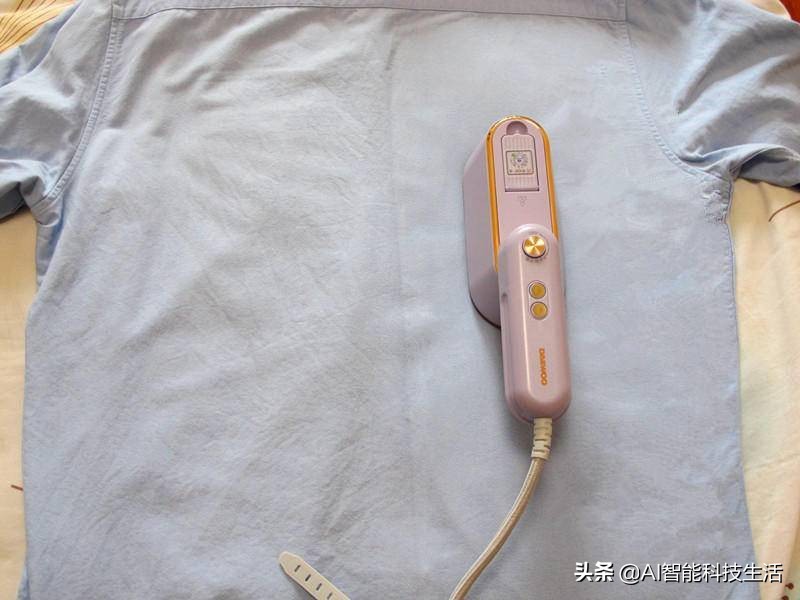 熨平衣物重现唯美李佳琦强烈推荐的韩国大宇手持挂烫机开箱