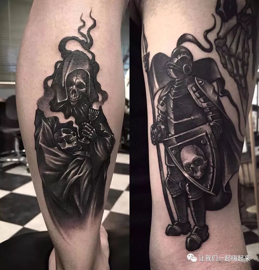 暗黑风格的纹身,暗黑风格纹身简洁
