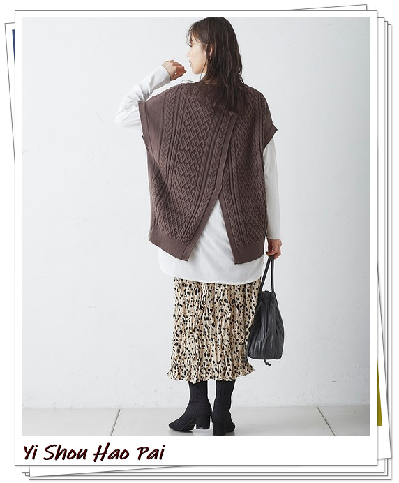 新款豹纹半身裙的搭配,豹纹半身裙穿搭春
