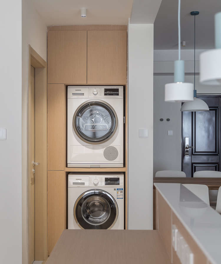 50-60平米小户型设计轻奢奶油风,能温暖人心的永远不是钱财和外貌