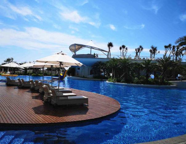 惠州海边酒店无边际泳池,惠州无边泳池民宿