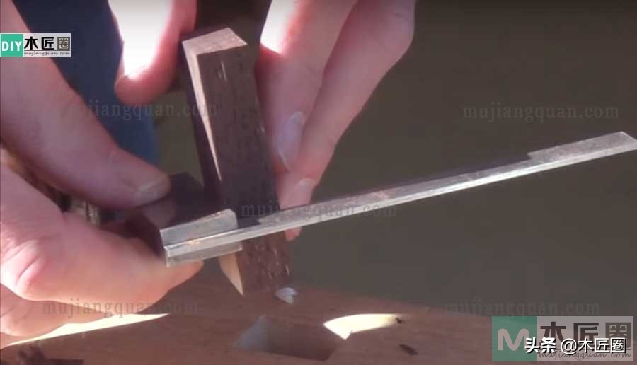 做燕尾榫古代手工,传统燕尾榫划线技巧