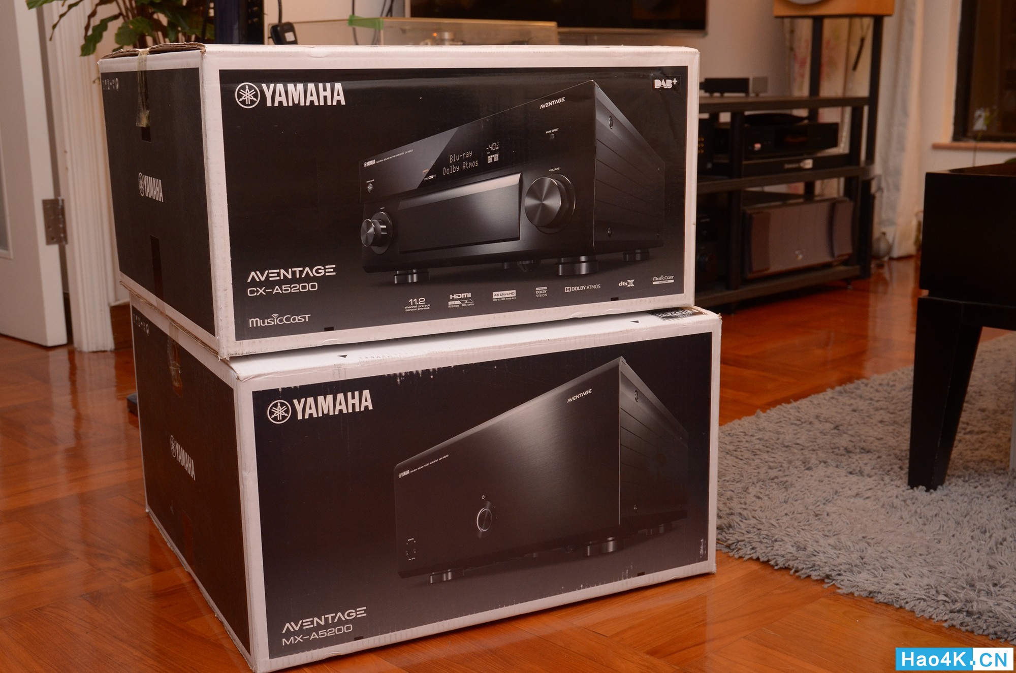 雅马哈CX-A5200+MX-A5200使用评测：有如置身于电影院的感受