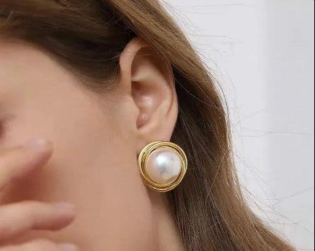 耳环款式图银,优雅耳环必备款式图片大全