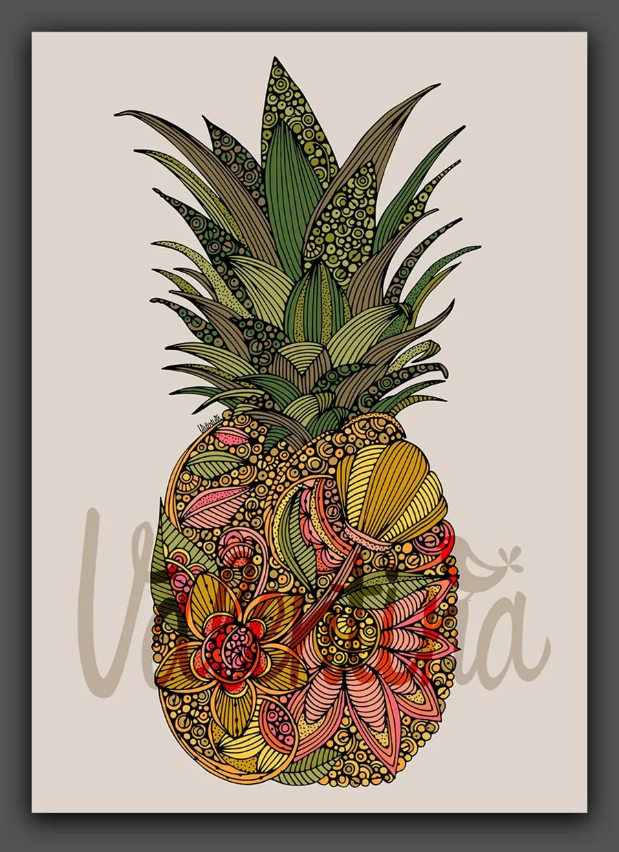 简单的色彩线描装饰画,小学生创意美术线描都有什么线条