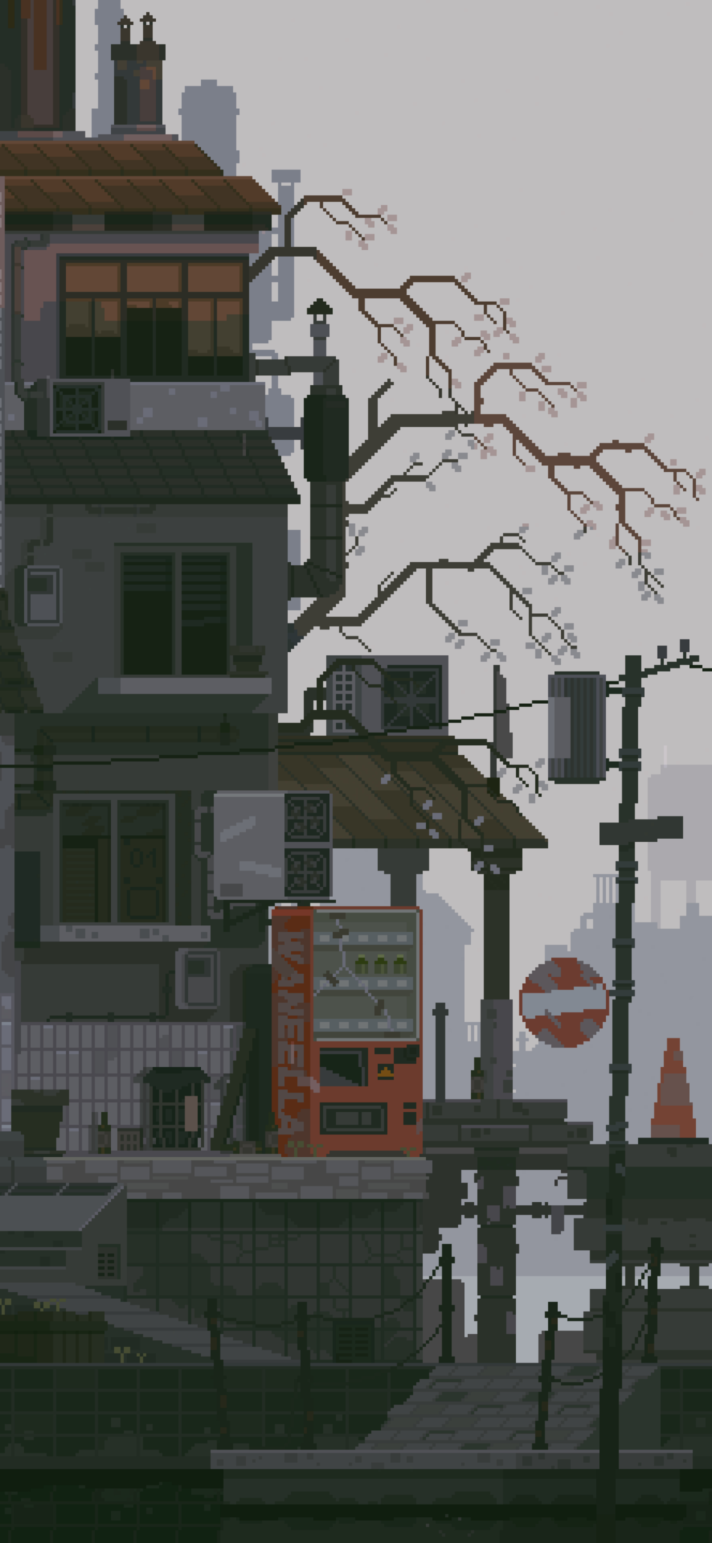 像素风格壁纸图片,像素壁纸真的很耐看