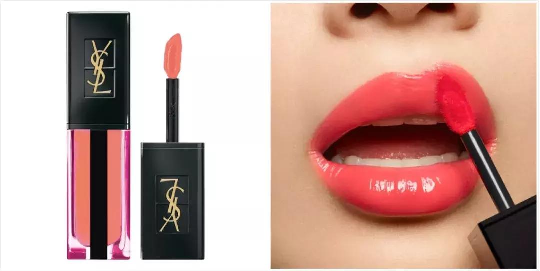 ysl唇釉19号试色效果图,ysl新品唇釉202