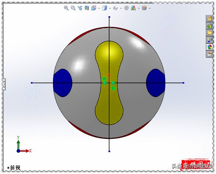 solidworks三维建模画足球,亦明solidworks教学
