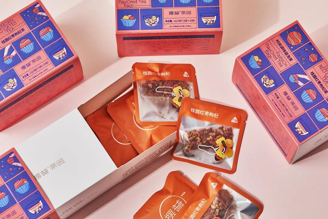 花茶包装的特色之处,养生花茶的包装
