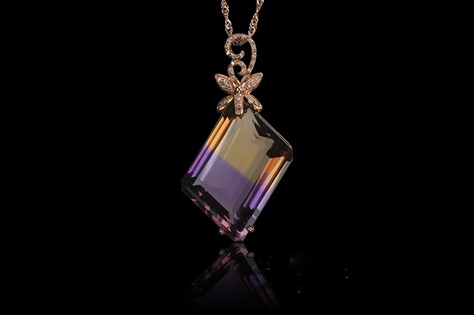 火木命黑曜石黄水晶,紫黄水晶既富贵又招财