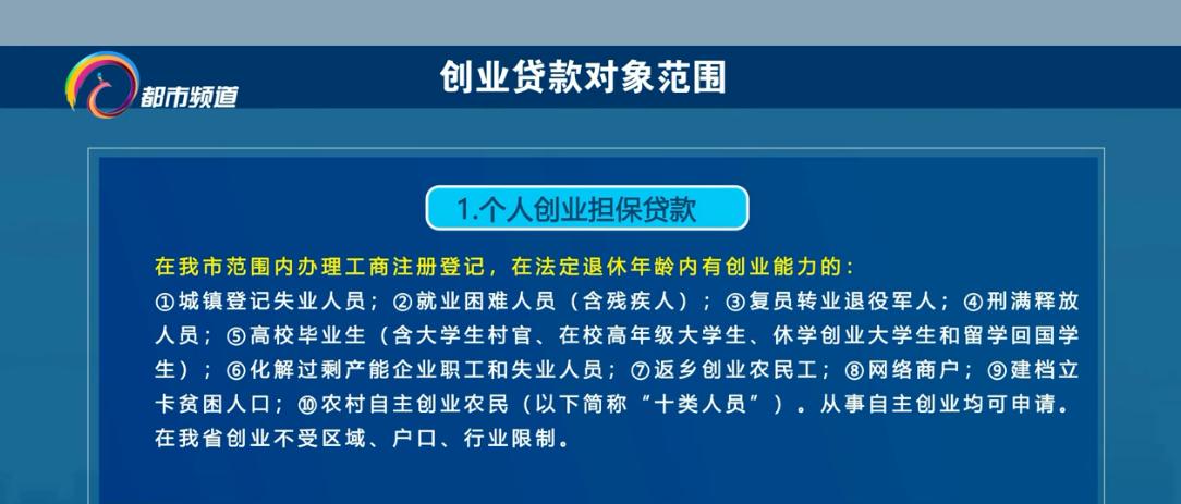 创业贷款释放红利,创业扶持免息贷款