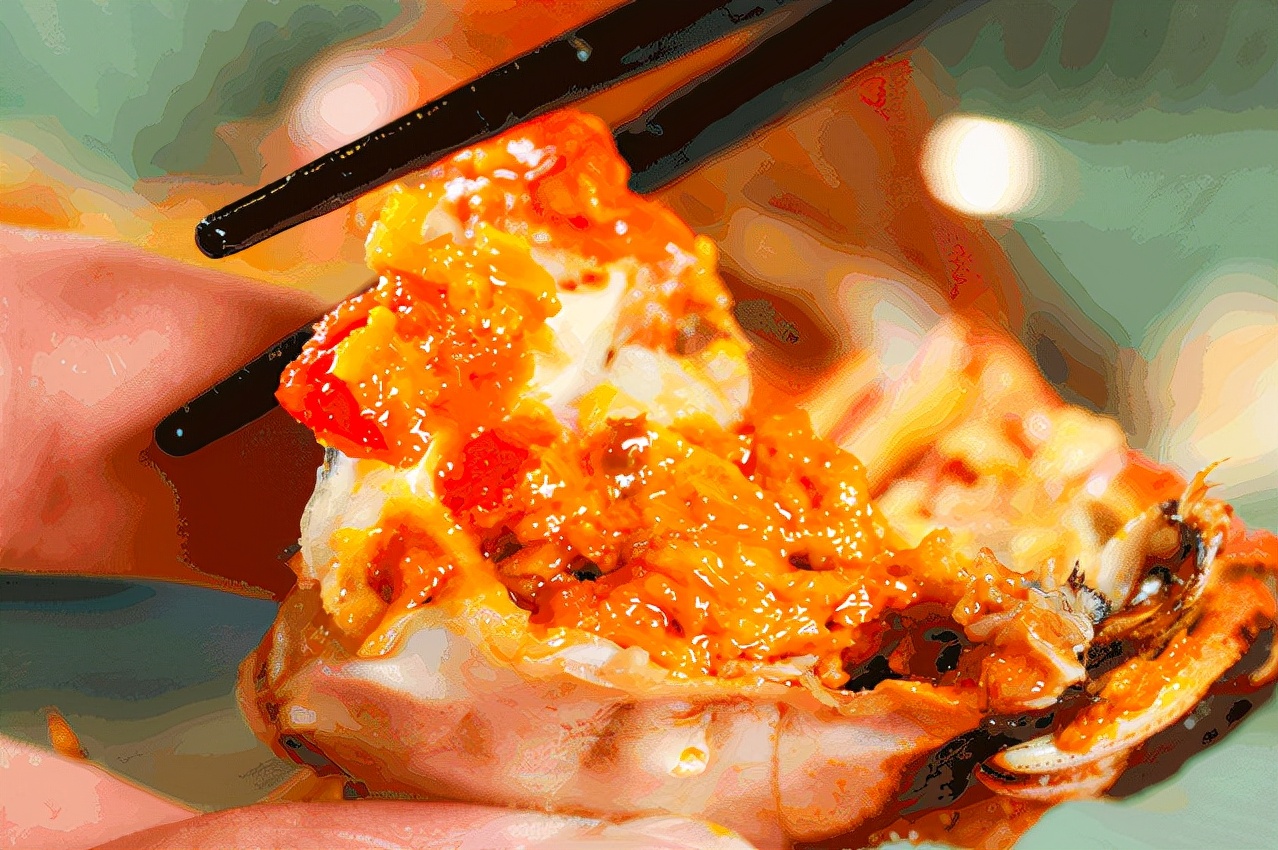 螃蟹四部位千万别吃为什么,螃蟹的肝胰腺能不能吃