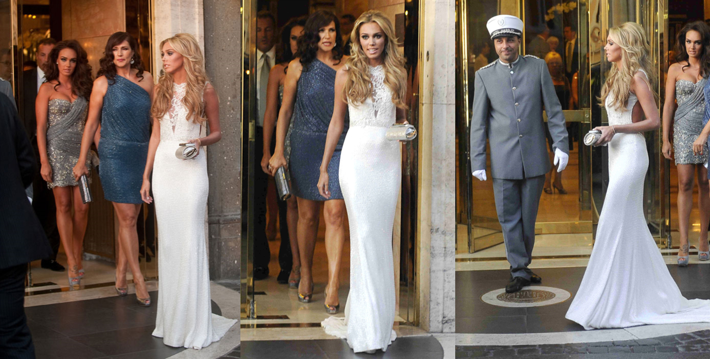 顶级奢华婚纱法式,明星天价礼服