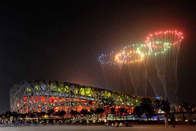 北京奥林匹克公园管委会主任,奥林匹克委员会采访