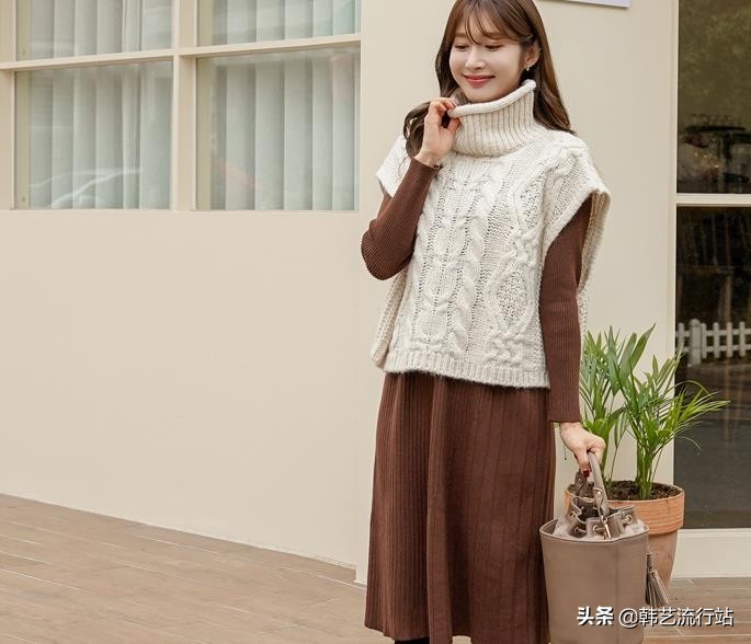 韩系基础款多色毛衣,今年最火的毛衣圆领韩版毛衣